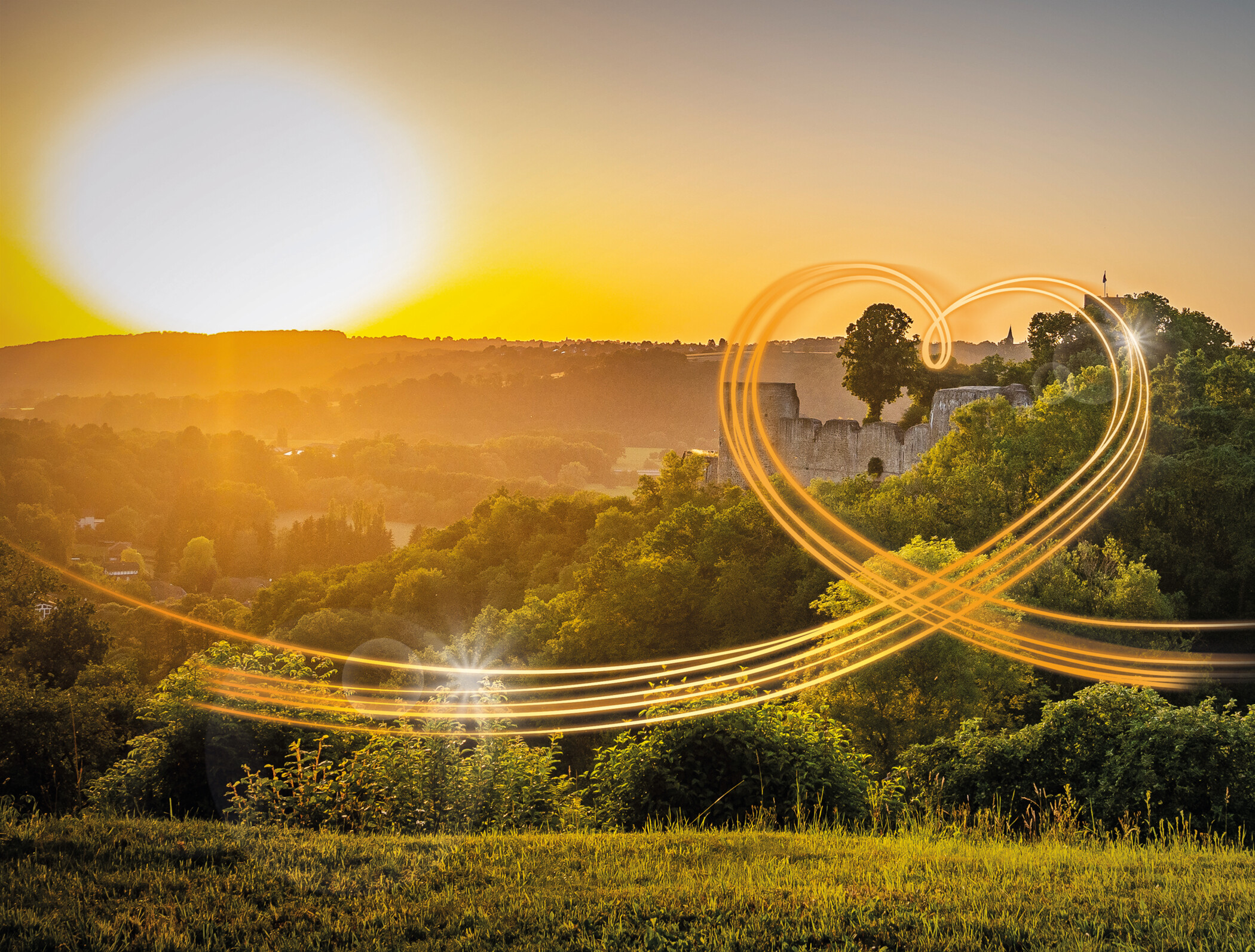 Burg Blankenberg Herz Burg Blankenberg Herz